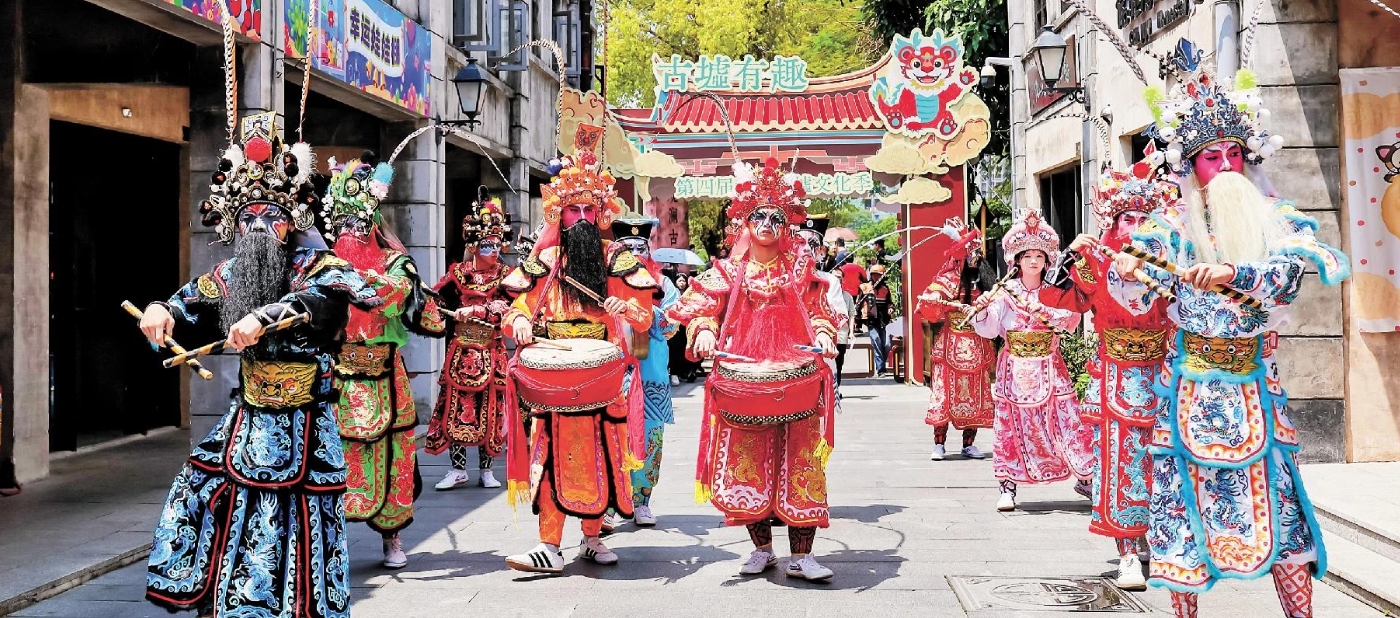 سوق قوانلان التاريخي يتحول إلى مركز ثقافي في لونغهوا